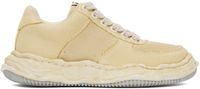 Maison MIHARA YASUHIRO Baskets Wayne blanc cassé
