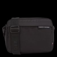 Tommy Hilfiger - Sac bandoulière en fibres recyclées mélangées - Taille Unique - Noir