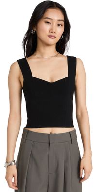A. L.C. Jordana Crop Top White XL