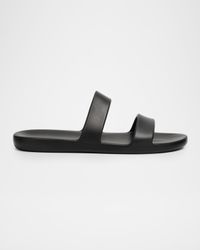 Foam Rubber Dual-Band Slide Sandals