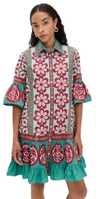 La DoubleJ Choux Dress Pagoda Blue Placee S