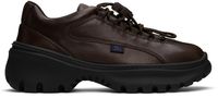 Burberry Brown Leather Scoot Derbys