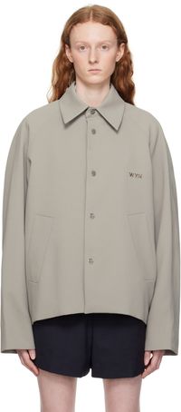 WOOYOUNGMI Blouson kaki à manches raglan