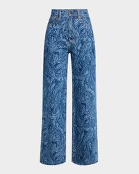 Taylor High-Rise Wide-Leg Jeans
