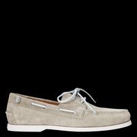 Polo Ralph Lauren - Mocassins en cuir velours - Taille 45 - Blanc