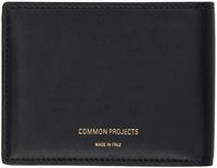 Common Projects Black Standard Wallet