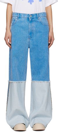 Marni Blue Wide Leg Jeans