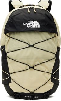 The North Face Beige & Black Borealis Backpack