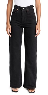 Levi's Ribcage Wide Leg Jeans Rosie Posie 24