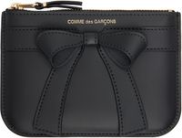 COMME des GARÇONS WALLETS Black Big Bow Wallet