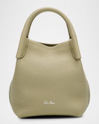 Bale Micro Grain Leather Crossbody Bag