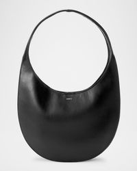 Swipe Medium Leather Shoulder Bag