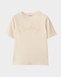 Boy's Cedar Short-Sleeve Toweling Logo T-Shirt, Size 3-14