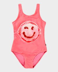Girl's Nika One-Piece Swimsuit, Size 3-10