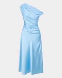 Phare Silk Midi Dress
