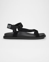 Men's Leather and Suede Sandals