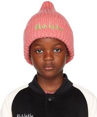 BlabLakia Kids Pink Blah Beanie
