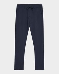 Men's Wool Drawstring Pants