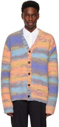 WOOYOUNGMI Multicolor Y-Neck Cardigan