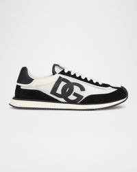 Men's Mixed-Material DG Cushion Sneakers