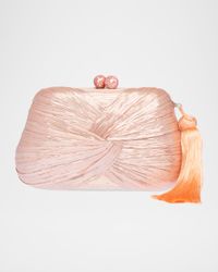 Rosie Tassel Twisted Clutch Bag