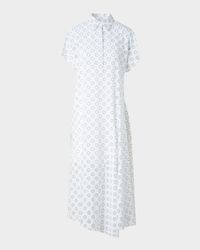 Polka Dot Polo Shirtdress