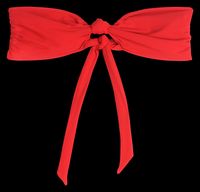 Icone - Haut de maillot de bain - Taille L - Rouge