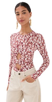 Isabel Marant Gladice Top Garnet 38