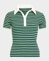 Avalon Striped Polo
