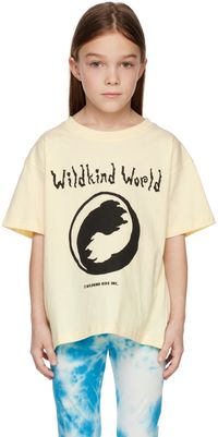 Wildkind Kids Yellow 'Wildkind World' T-Shirt