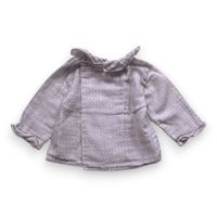 Bonpoint - Seconde Main - Blouse bébé blanc - 3 mois - Taille 3M - Blanc