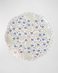 Villa Seville Scalloped Dessert Salad Plate