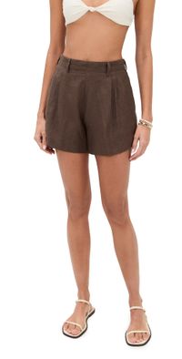Vitamin A The Getaway Shorts Mocha Brown M