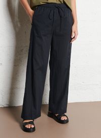 Hartford - Pantalon large en coton - Taille 4 - Noir