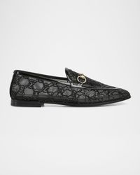 Mesh GG Crystal New Jordaan Loafers