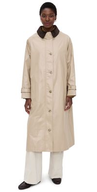 Still Here Kent Trench Coat in Khaki Khaki XL