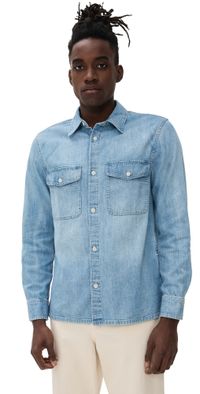 Madewell Denim Station Shirt In Jules Kaihara Jules Wash M