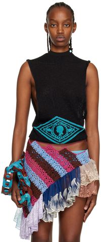 Katya Zelentsova SSENSE Exclusive Black Tank Top