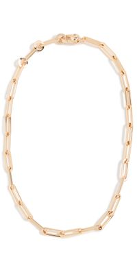 Jenny Bird Andi Slim Chain Necklace High Polish Gold One Size