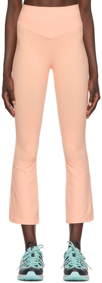 Live the Process Legging de sport évasé rose
