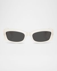Ov5575su Rectangle Acetate Sunglasses