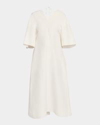 Mia Silk A-Line Dress