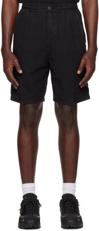 Stone Island Black Comfort Shorts