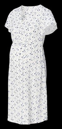 Noppies - Robe de grossesse en viscose - Taille XL - Blanc