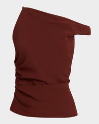 Leia Draped Asymmetric Top