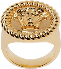 Versace Gold Medusa Ring