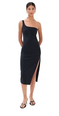 Coperni Asymmetric Dress Black 34