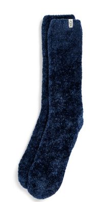 UGG Leda Cozy Socks Navy One Size