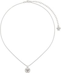Versace Silver Medusa '95 Pendant Necklace