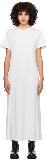Studio Nicholson Off-White Zip Maxi Dress